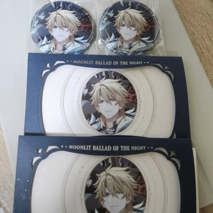 [BUNJANG] Genshin Impact Varka Postcard and Badge Bundle Set / (일괄) 원신 바르카 굿즈 판매 양도 엽서 뱃지