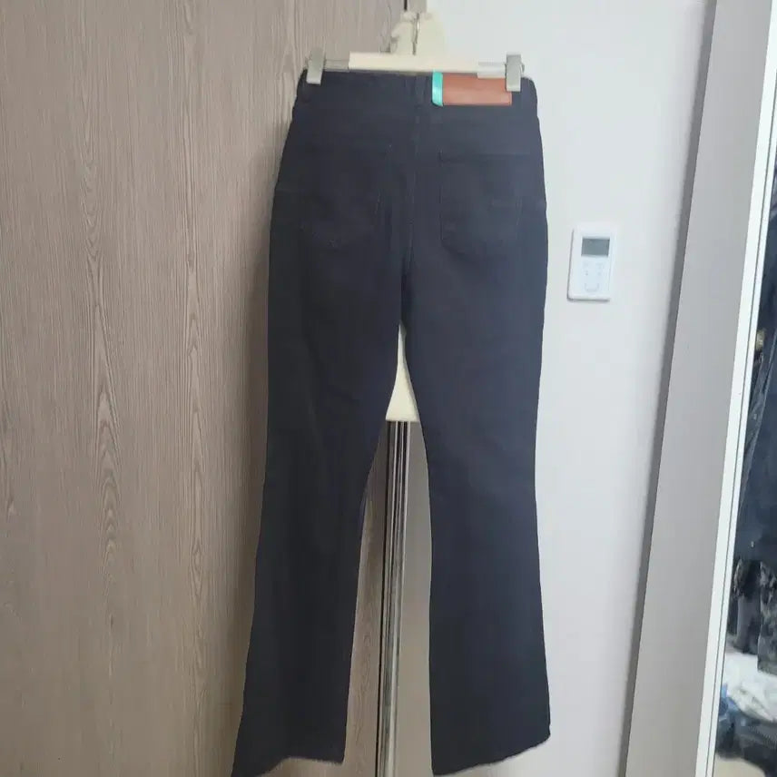 [BUNJANG] Instant Funk Black Bootcut Jeans / 인스턴트펑크 블랙 부츠컷 청바지