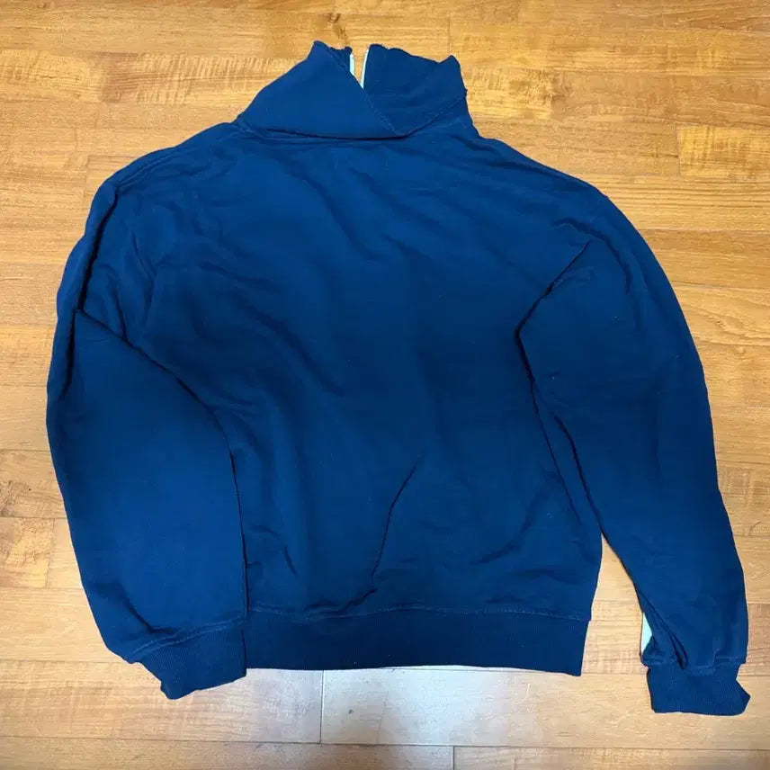 [BUNJANG] Matinkim Half-Zip Sweatshirt Navy L / 마뗑킴 하프집업 스웻셔츠 (네이비 L)
