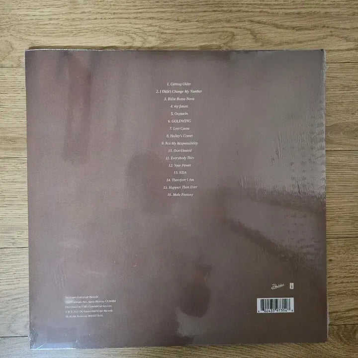 [BUNJANG] Billie Eilish Happier Than Ever 2LP Limited Edition 100% Black Recycled Vinyl / 빌리 아일리시 Happier Than Ever 2LP