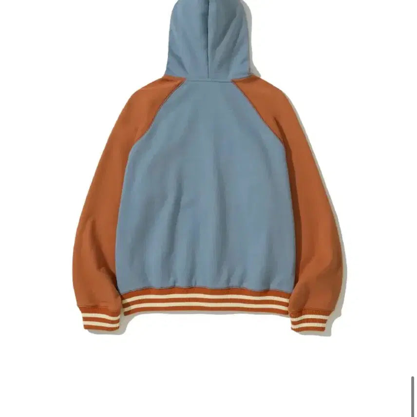 [BUNJANG] Teket Tilted Zip-Up Hoodie Orange / Teket Tilted Zip-Up Hoodie Orange
