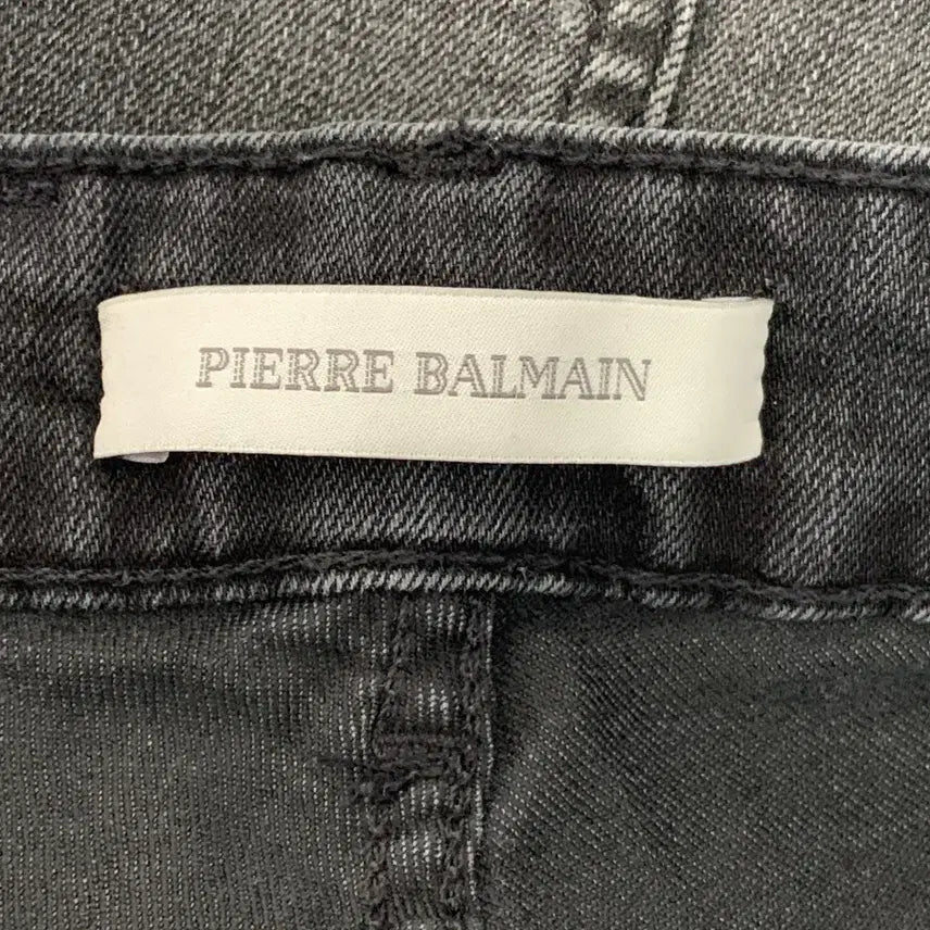 [BUNJANG] Pierre Balmain Black Denim Pants (Size 25) / 25 피에르발망 블랙 데님 (삼성물산 수입)