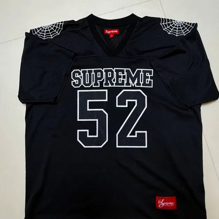 [BUNJANG] Supreme Spider Web Football Jersey XL / 슈프림 스파이더웹 풋불 져지 xl사이즈 극미중고