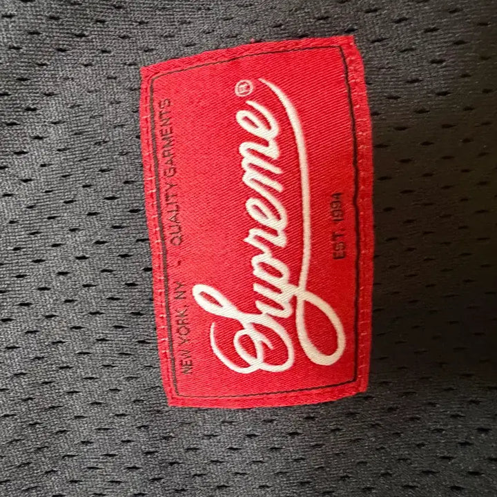 [BUNJANG] Supreme Spider Web Football Jersey XL / 슈프림 스파이더웹 풋불 져지 xl사이즈 극미중고