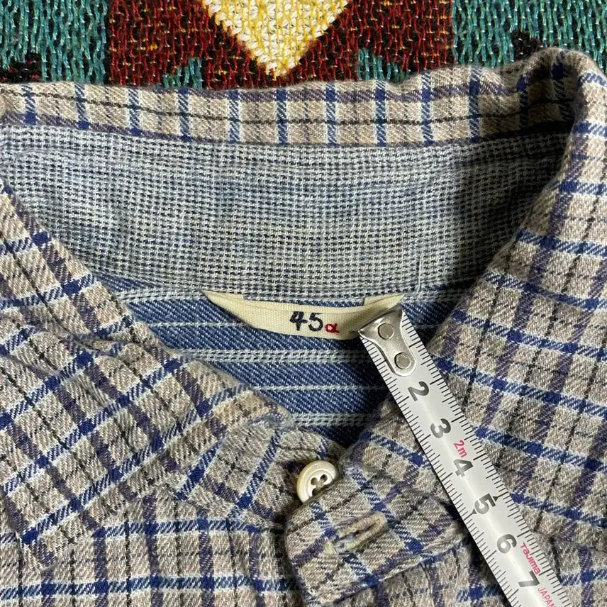[BUNJANG] 45RPM Checkered Shirt (L) / 45RPM 체크 셔츠(L)