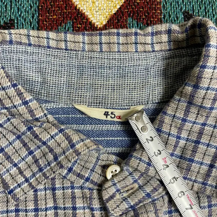 [BUNJANG] 45RPM Checkered Shirt (L) / 45RPM 체크 셔츠(L)