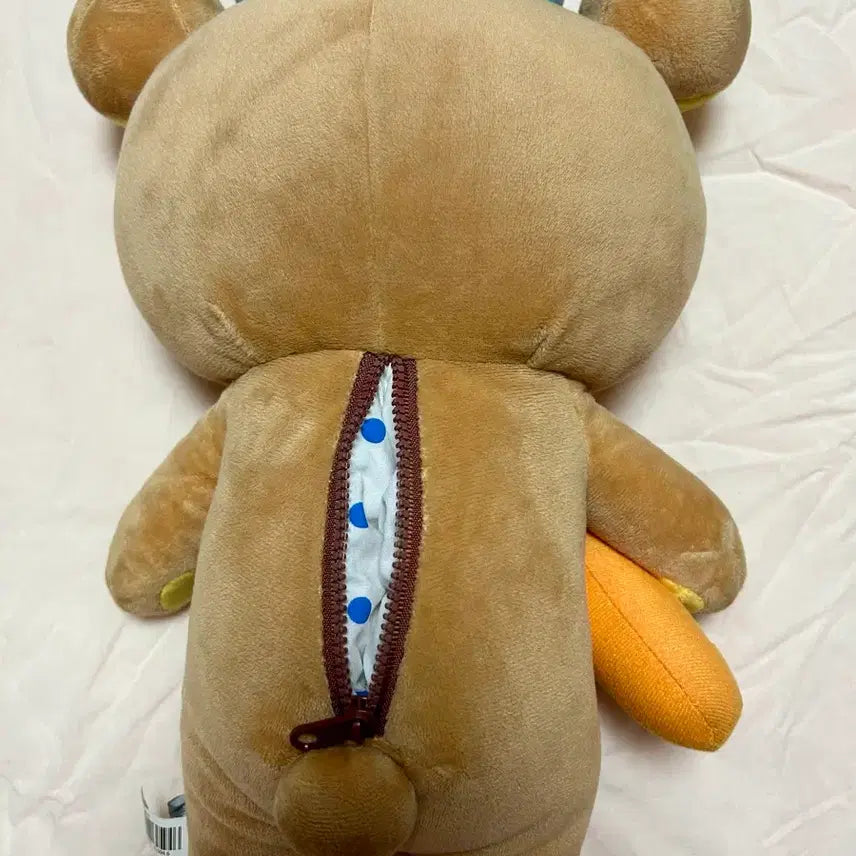 [BUNJANG] Rilakkuma Baguette Bread Plush Hat / 리락쿠마 모자 바게트 빵 봉제 인형