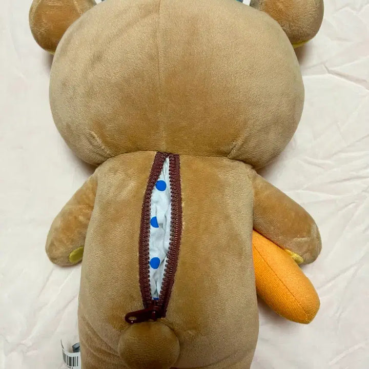 [BUNJANG] Rilakkuma Baguette Bread Plush Hat / 리락쿠마 모자 바게트 빵 봉제 인형
