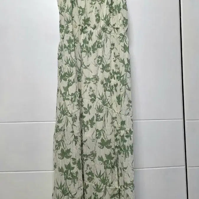 [BUNJANG] Chiffon Maxi Dress with Slit / 쉬폰원피스 새거 66까지