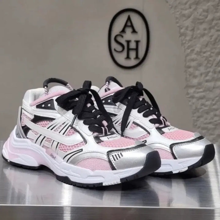 [BUNJANG] ASH RACE Lace Sneakers Pink / 아쉬RACE 레이스 스니커즈 아쉬운동화