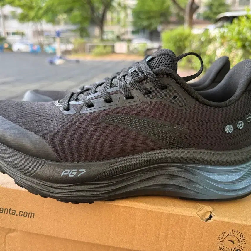 [BUNJANG] Anta PG7 V2 Black Sneakers 270mm / 안타 PG7 블랙 운동화 270mm
