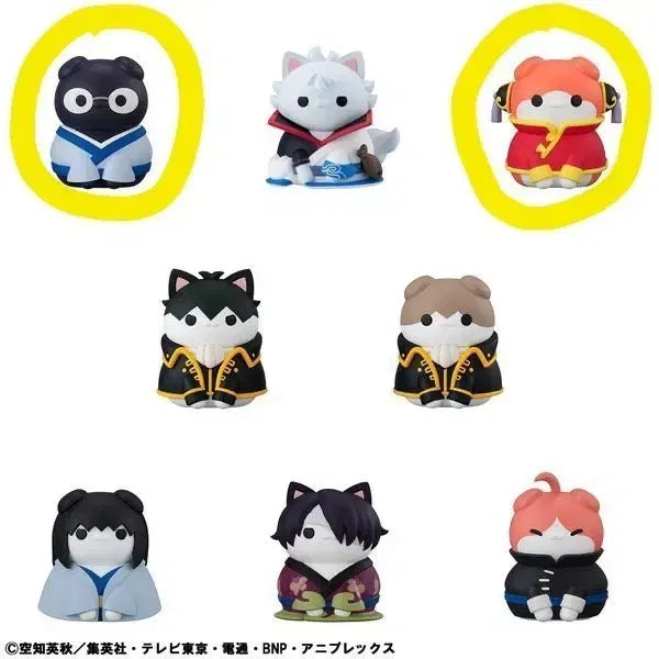 [BUNJANG] Gintama Megacat Shinpachi Kagura Bundle Figure Set / 은혼 메가캣 피규어 신파치 카구라 일괄 판매