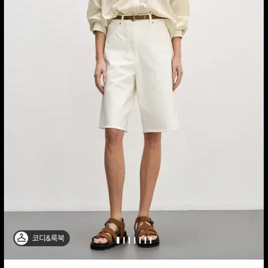 [BUNJANG] 24System Patch Pocket Stripe Shirt (Size 55) / 24시스템 패치 포켓 스트라이프 셔츠55