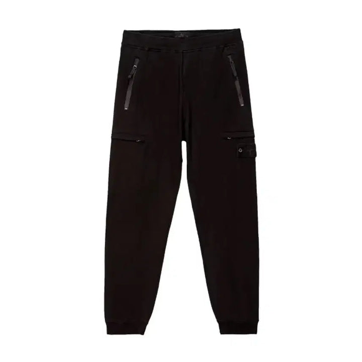 [BUNJANG] Stone Island Ghost Piece Cotton Stretch Fleece Sweatpants Black L / 스톤아일랜드 고스트피스 스웻 팬츠 블랙 L 신품