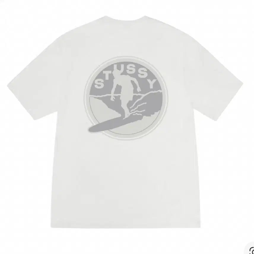 [BUNJANG] Stussy Surf Club T-Shirt Natural / 스투시 서프 클럽 반팔 티셔츠 내추럴