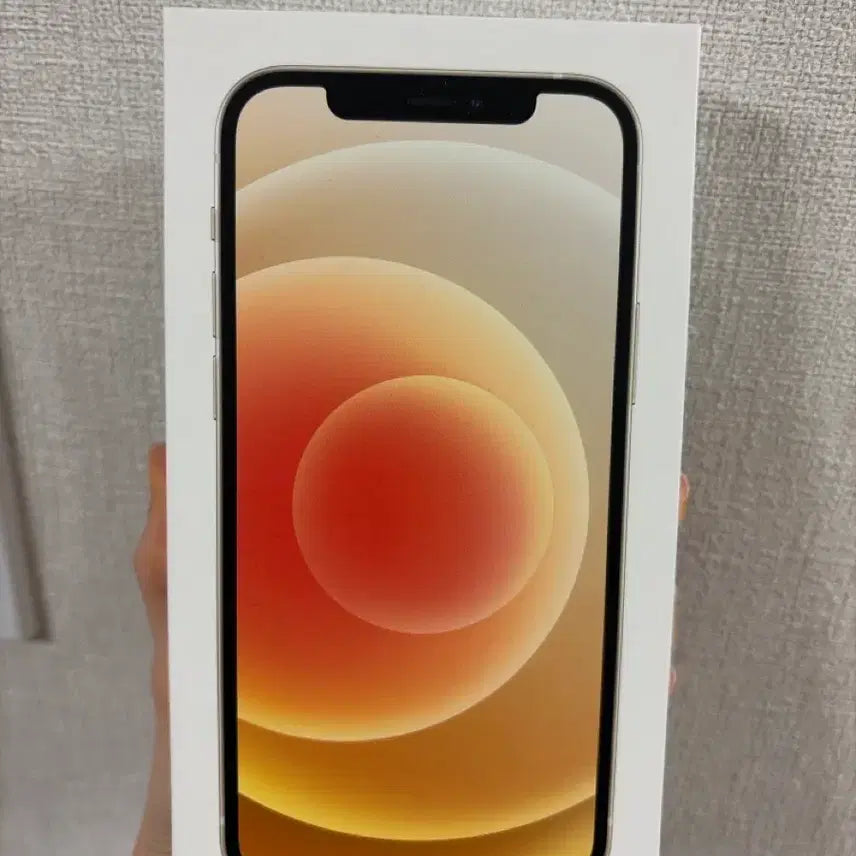 [BUNJANG] iPhone 12 Box with Apple Logo Sticker / 아이폰12 박스 팔아요+애플로고스티커