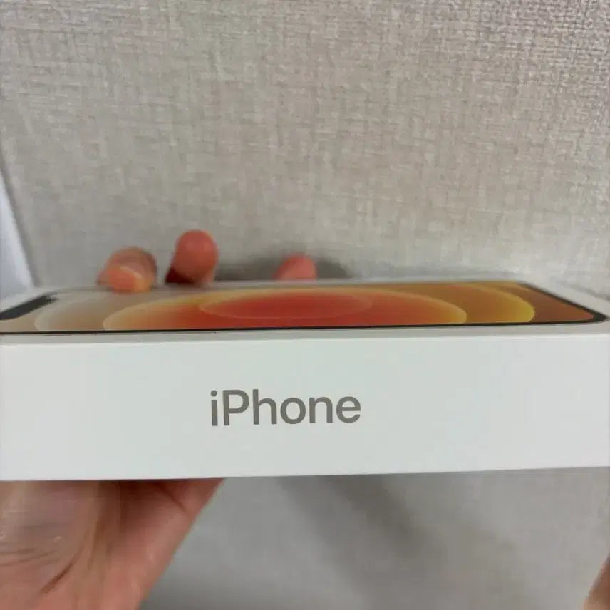 [BUNJANG] iPhone 12 Box with Apple Logo Sticker / 아이폰12 박스 팔아요+애플로고스티커