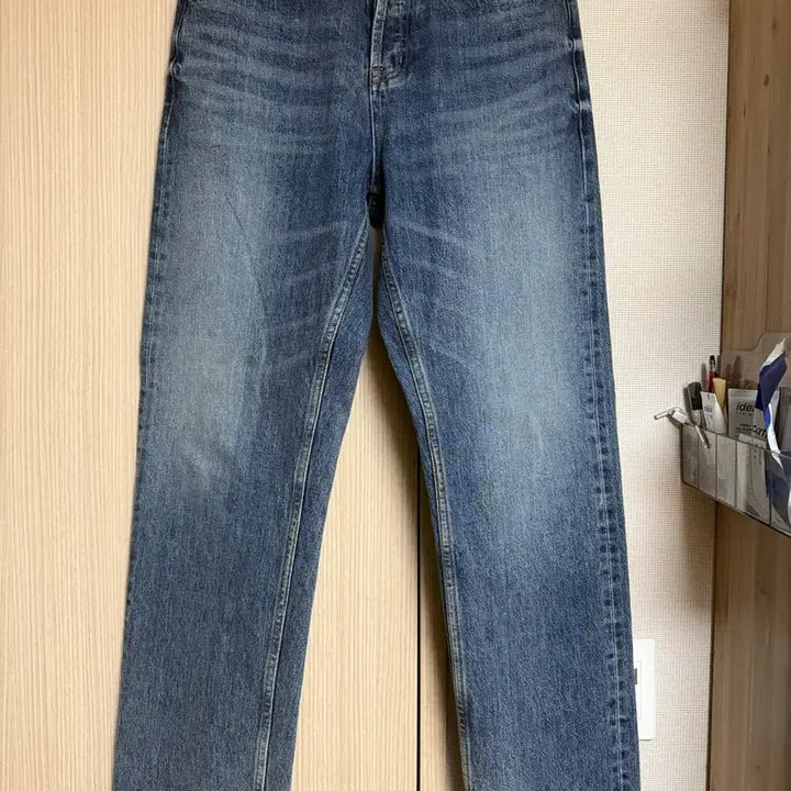 [BUNJANG] RYOO Selvage Denim Straight Fit Jeans / [L] RYOO 셀비지 데님