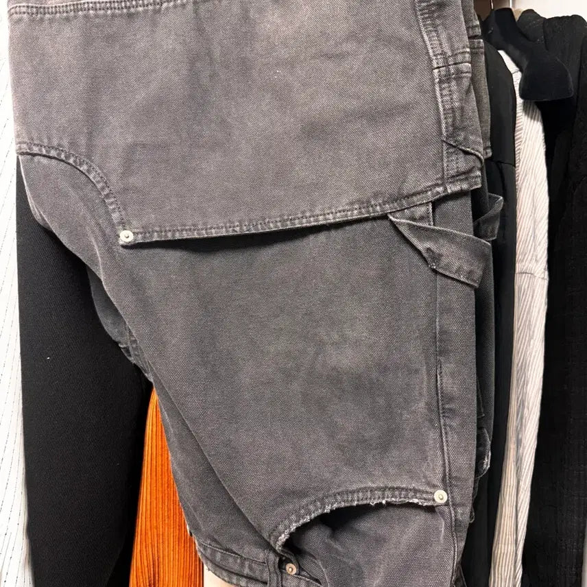 [BUNJANG] Nonoed Double Knee Black Pants Size 3 / 논노드 더블니 블랙 3사이즈