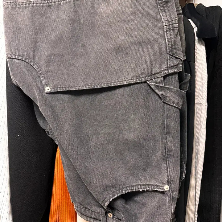 [BUNJANG] Nonoed Double Knee Black Pants Size 3 / 논노드 더블니 블랙 3사이즈