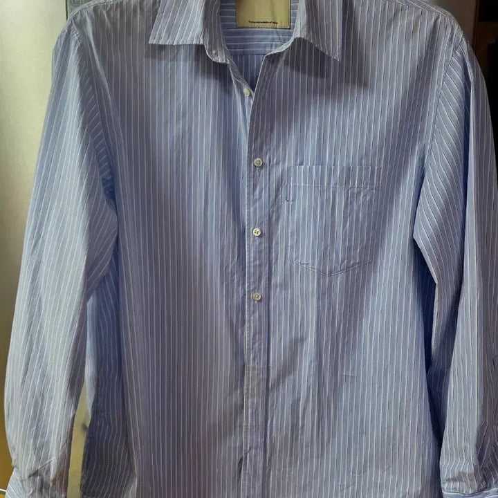 [BUNJANG] Pottery Company Striped Comfort Shirt / 포터리 컴포트셔츠 스트라이프 최저가판매