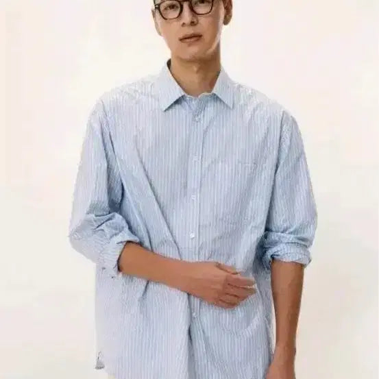 [BUNJANG] Pottery Company Striped Comfort Shirt / 포터리 컴포트셔츠 스트라이프 최저가판매