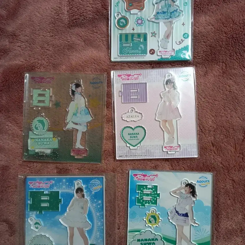 [BUNJANG] Love Live! Nanaka Suwa Acrylic Stand Set / [개별구매가능,특수배짱장사품]러브라이브  스와 나나카 아크릴 스탠드 세트