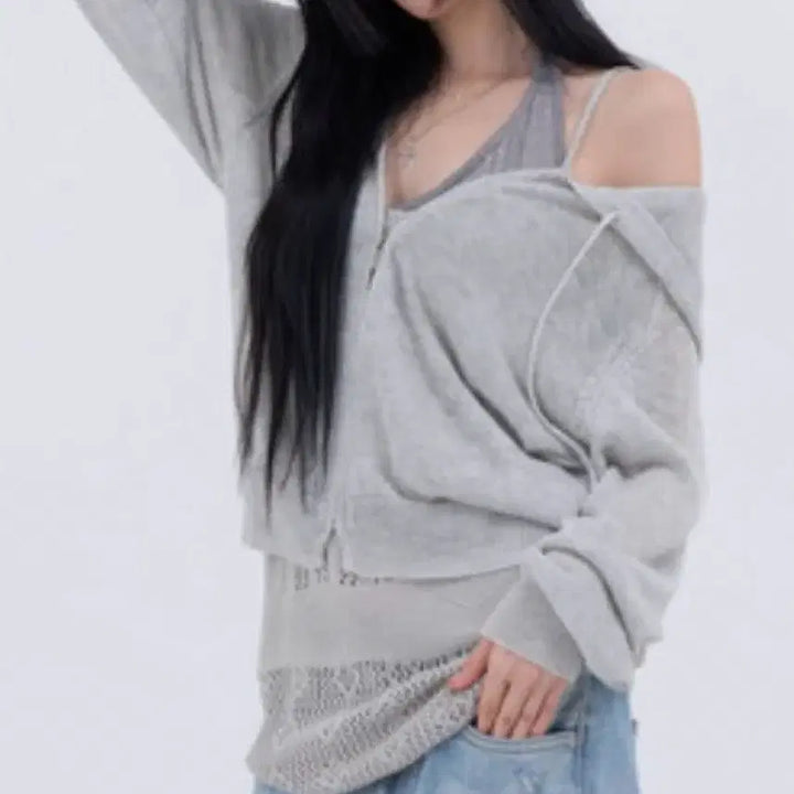 [BUNJANG] Local Mansion Halterneck Knit Top with Built-in Pad / 로컬맨션