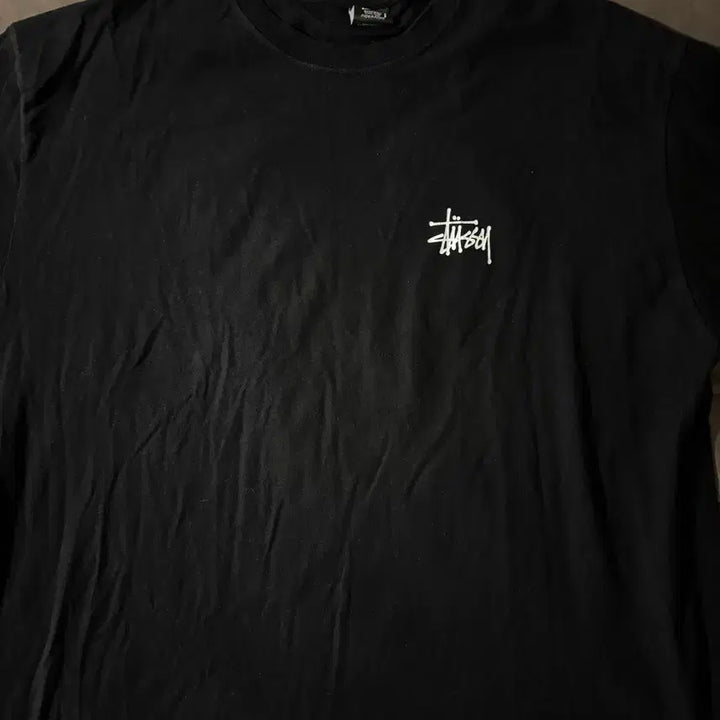 [BUNJANG] Stussy Black Short Sleeve T-Shirt XXL / 스투시 반팔