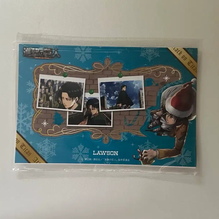 [BUNJANG] Attack on Titan Levi Christmas Card / 진격의 거인 로손 리바이 크리스마스 카드