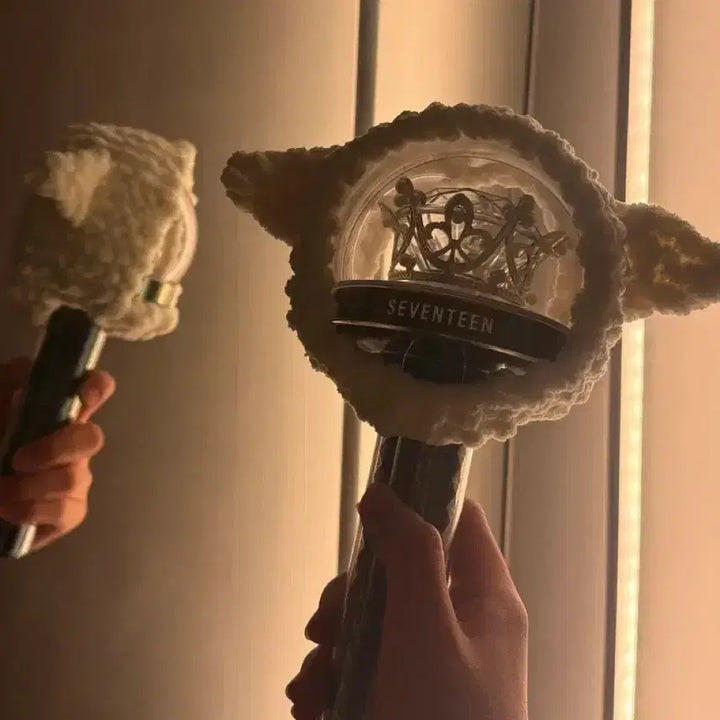 [BUNJANG] Seventeen Carat Bong Ami Bomb Support Stick Cover Angel Version / 천사 모양 세븐틴 캐럿봉 아미밤 응원봉 커버