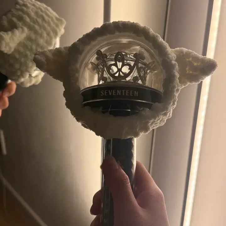 [BUNJANG] Seventeen Carat Bong Ami Bomb Support Stick Cover Angel Version / 천사 모양 세븐틴 캐럿봉 아미밤 응원봉 커버