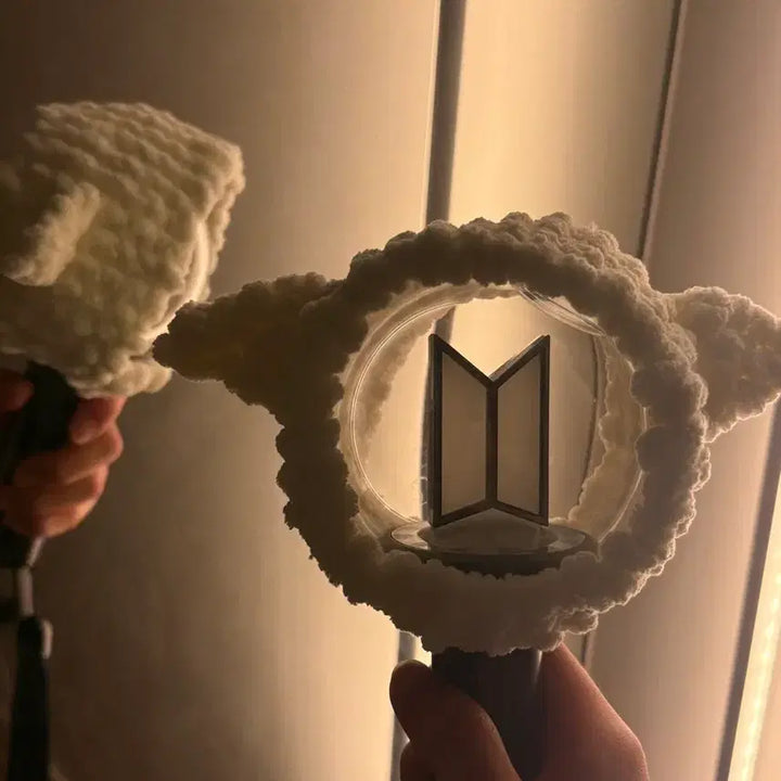[BUNJANG] Seventeen Carat Bong Ami Bomb Support Stick Cover Angel Version / 천사 모양 세븐틴 캐럿봉 아미밤 응원봉 커버