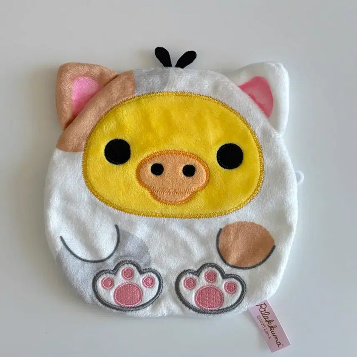 [BUNJANG] Kiiroitori Cat Pouch Rilakkuma Korilakkuma Plush Keychain Gacha / 키이로이토리 고양이 파우치 리락쿠마 코리락쿠마 인형 키링 가챠