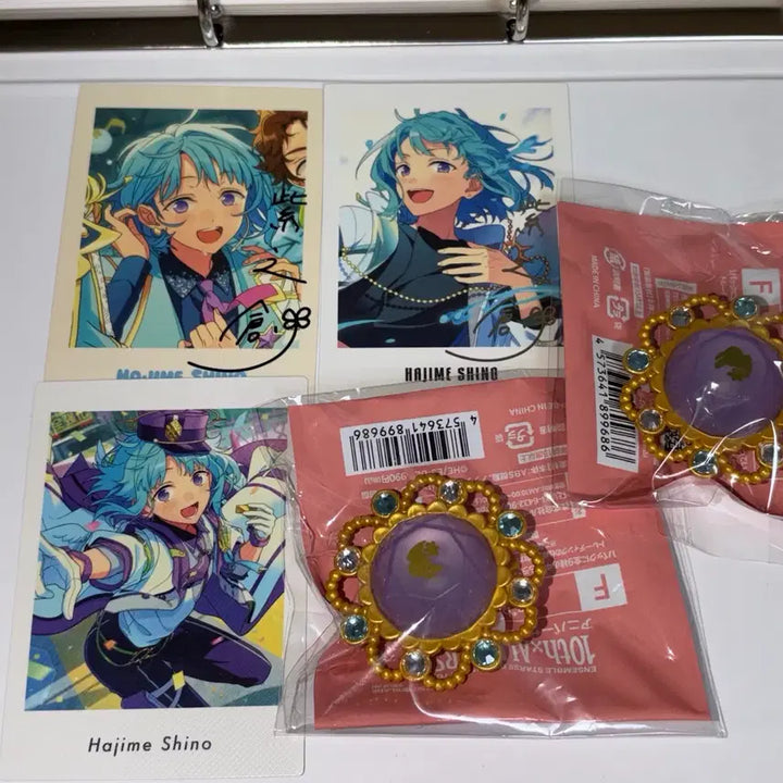[BUNJANG] Ensemble Stars! Rabbits Hajime 10th Anniversary Ring Light &amp; Photo Set Bundle / 앙스타 라빗츠 하지메 10주년 링라이트 파샷츠 일괄