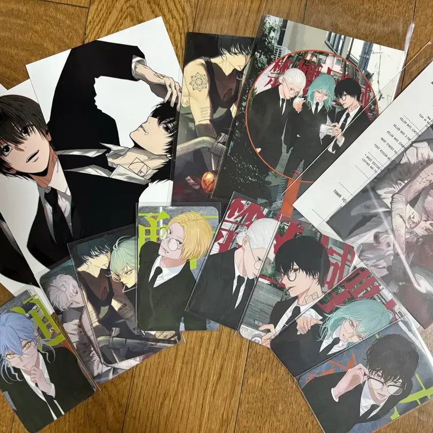 [BUNJANG] Sakamoto Days Paper Photocard Bundle Set / 사카모토데이즈 지류 포카 비공굿 일괄 양도