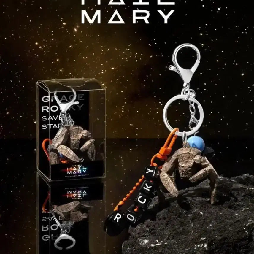 [BUNJANG] Project Hail Mary Rocky Keychain Goods Package / 프로젝트 헤일메리 로키 키링 굿즈패키지