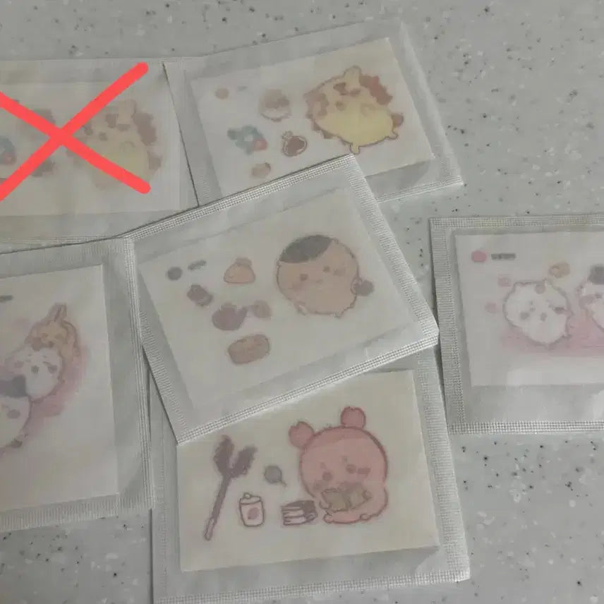 [BUNJANG] Cheekawa Delight Project Bagel Chip Big Ttibu Seal / 먼작귀 치이카와 딜라이트 프로젝트 베이글칩 빅 띠부씰