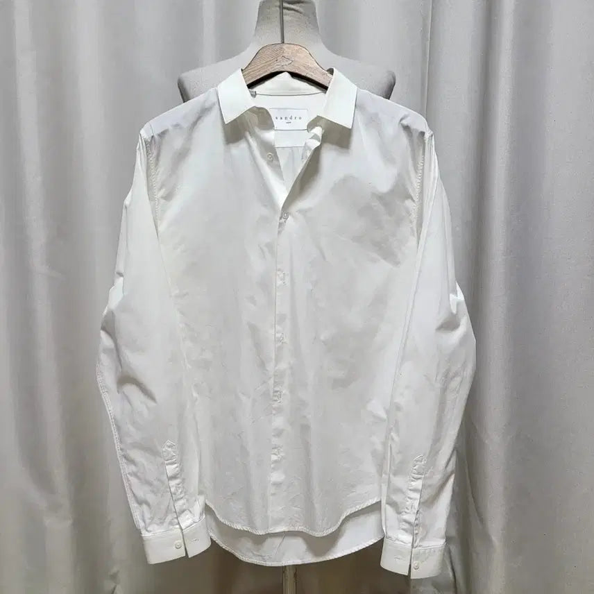 [BUNJANG] Sandro White Shirt / 산드로 화이트 셔츠