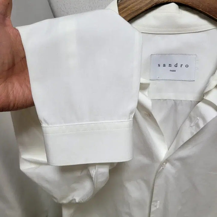 [BUNJANG] Sandro White Shirt / 산드로 화이트 셔츠