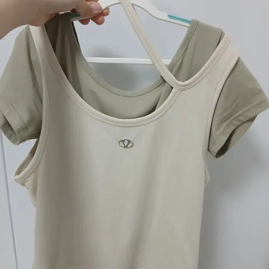 [BUNJANG] Rallayered Layered Short-Sleeve T-Shirt Set / 라드레이어드set 반팔 티셔츠 옷