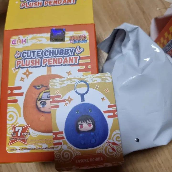 [BUNJANG] eaki Naruto Sasuke Dongle Rabubu Figure / 정품) eaki 나루토 동글 나부부 사스케 동글라부부