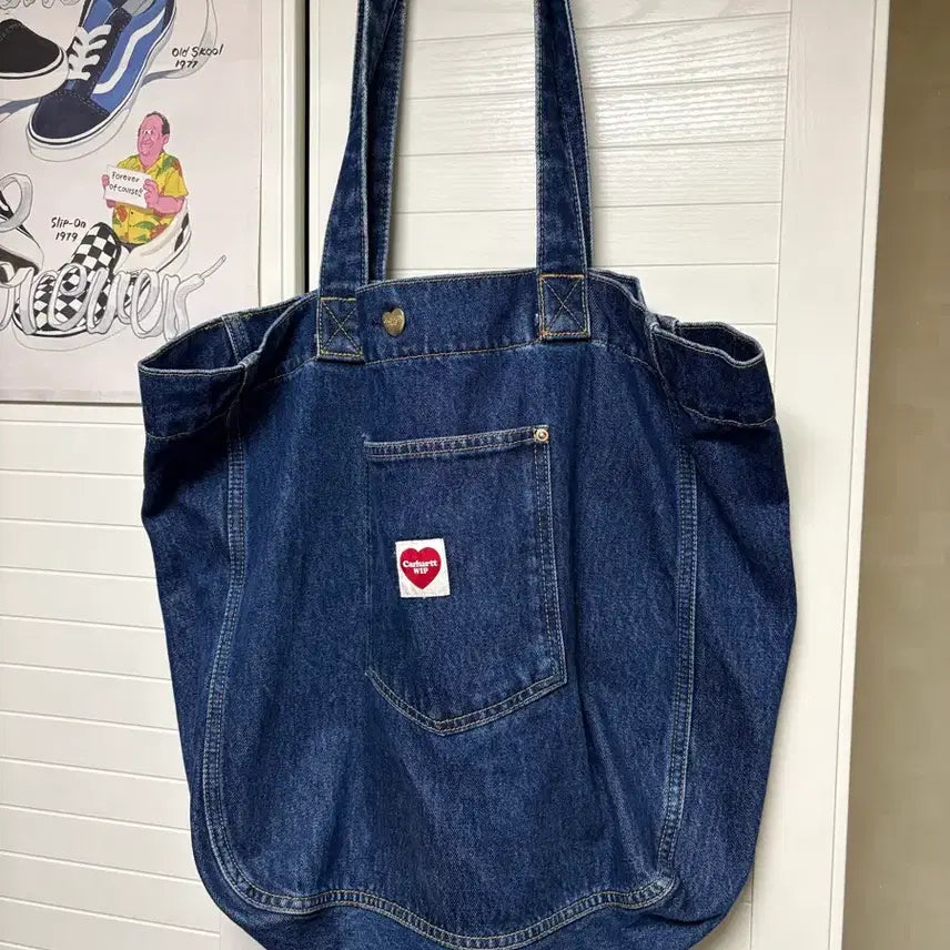 [BUNJANG] Carhartt WIP Nash Tote Bag Blue / 칼하트 wip 내쉬 토트백 블루(OS)
