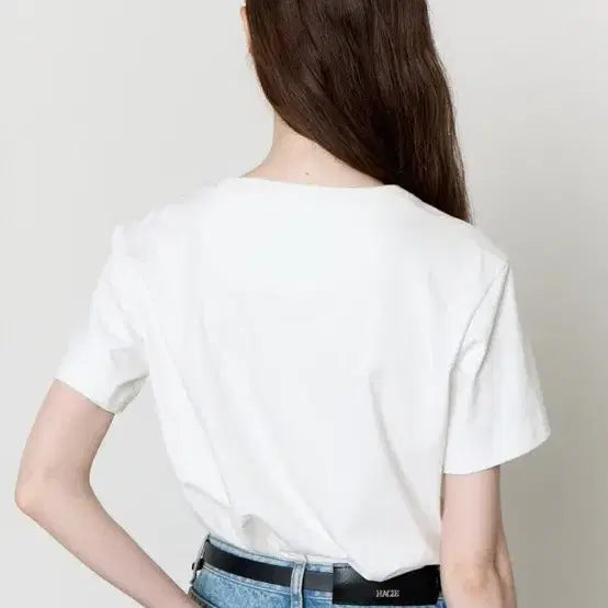 [BUNJANG] Hashee Flower Short-Sleeve T-Shirt / 하시에 플라워 반팔티셔츠