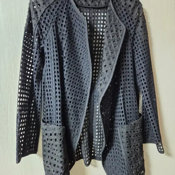 [SOLD OUT] TIME 타임  펀칭 블랙 자켓 55