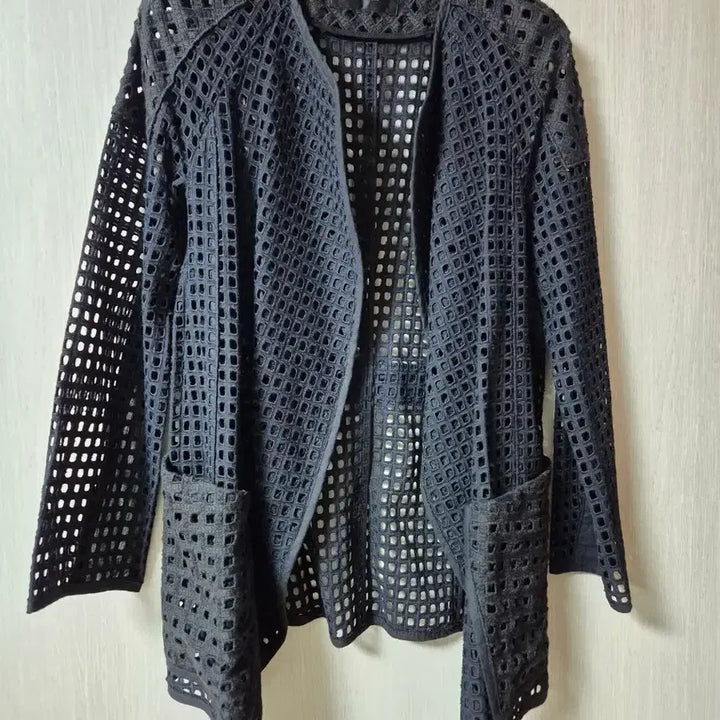 [SOLD OUT] TIME 타임  펀칭 블랙 자켓 55