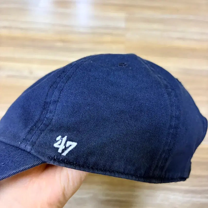 [BUNJANG] 47 Brand Ball Cap Black Washed Cotton / 47브랜드 볼캡 모자 블랙 검정