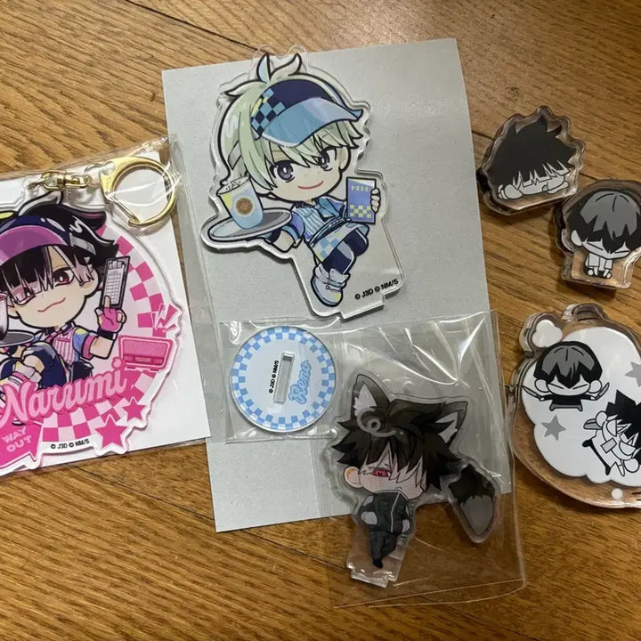 [BUNJANG] Kaiju No. 8 Narumi Terumitsu Keyring / 괴수8호 나루미 파보테리아 키링 비공굿 일괄 양도