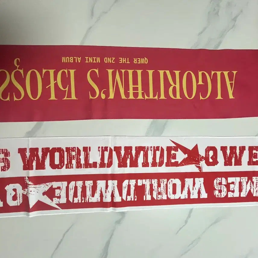 [BUNJANG] QWER Algorithm Blossom / AMES Limited Edition Slogan / QWER 알고리즘블라썸/아메스 한정판 슬로건팝니다