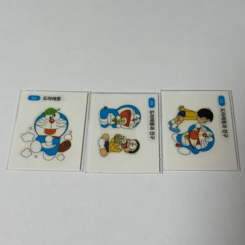 [BUNJANG] Doraemon Tteumi Sheet Sticker / 매머드커피 도라에몽 띠부씰 스티커